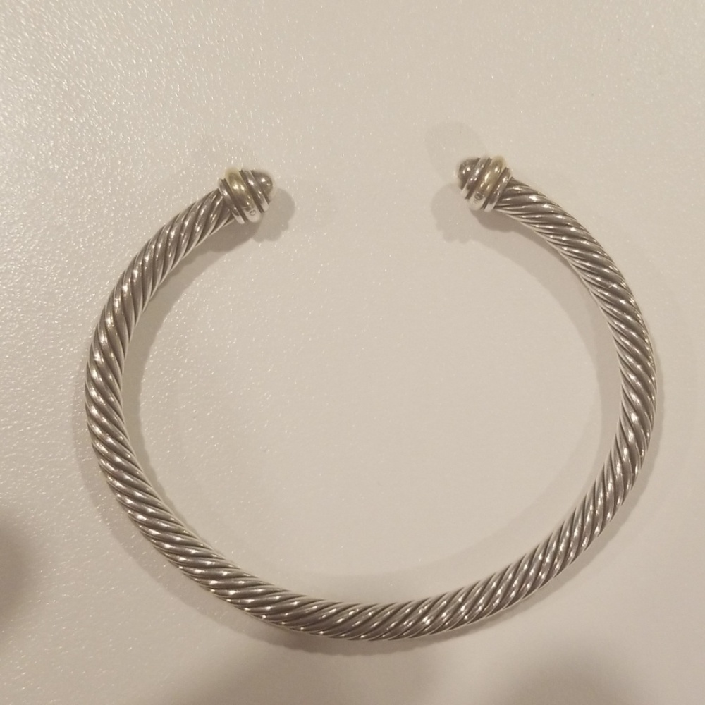Authentic David Yurman 4 mm cable bracelet